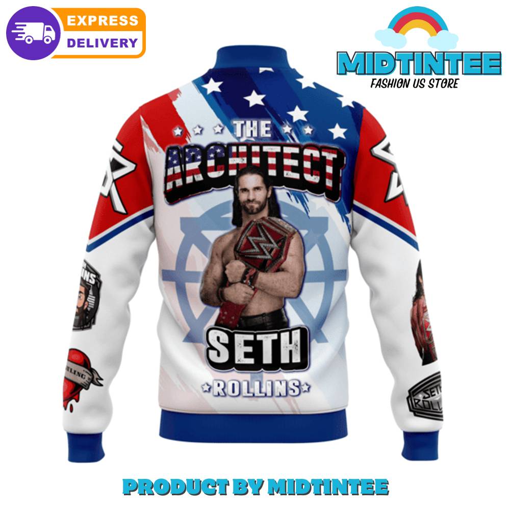 Seth Rollins The Architect Baseball Jacket 30Uf092497 – Utopia Fashion