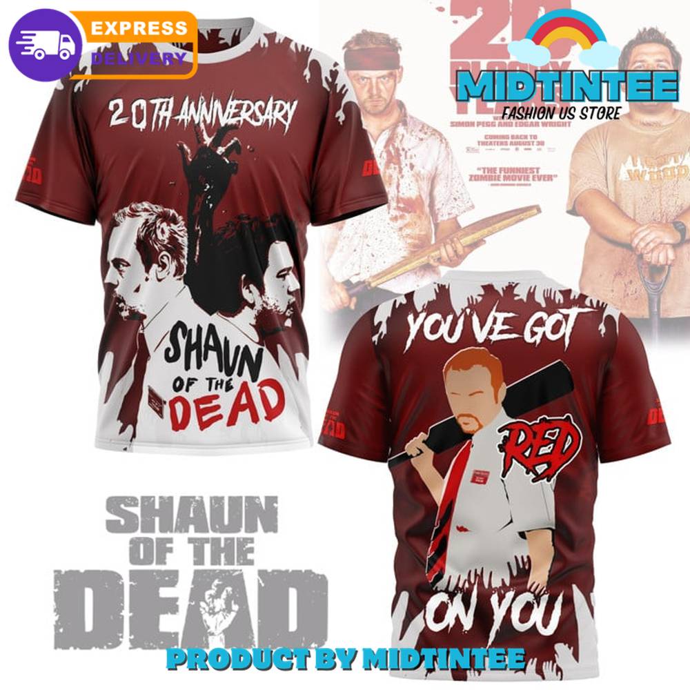 Shaun Of The Dead 20Th Anniversary Shirt 30Uf095367 – Utopia Fashion