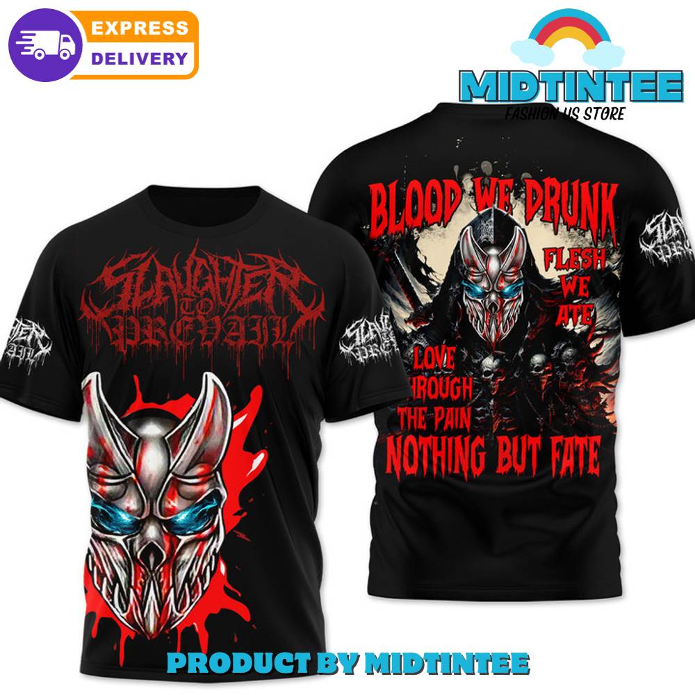 Slaughter To Prevail Blood We Drunk Shirt 30Uf095370 – Utopia Fashion