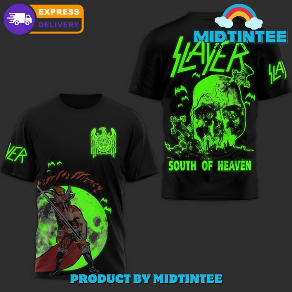 Slayer Band South Of Heaven Dark Shirt 30Uf095371 – Utopia Fashion