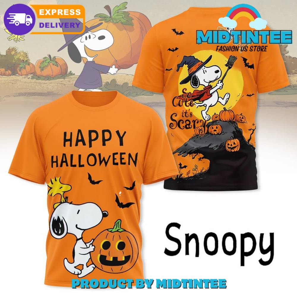 Snoopy Happy Halloween Shirt 30Uf095376 – Utopia Fashion