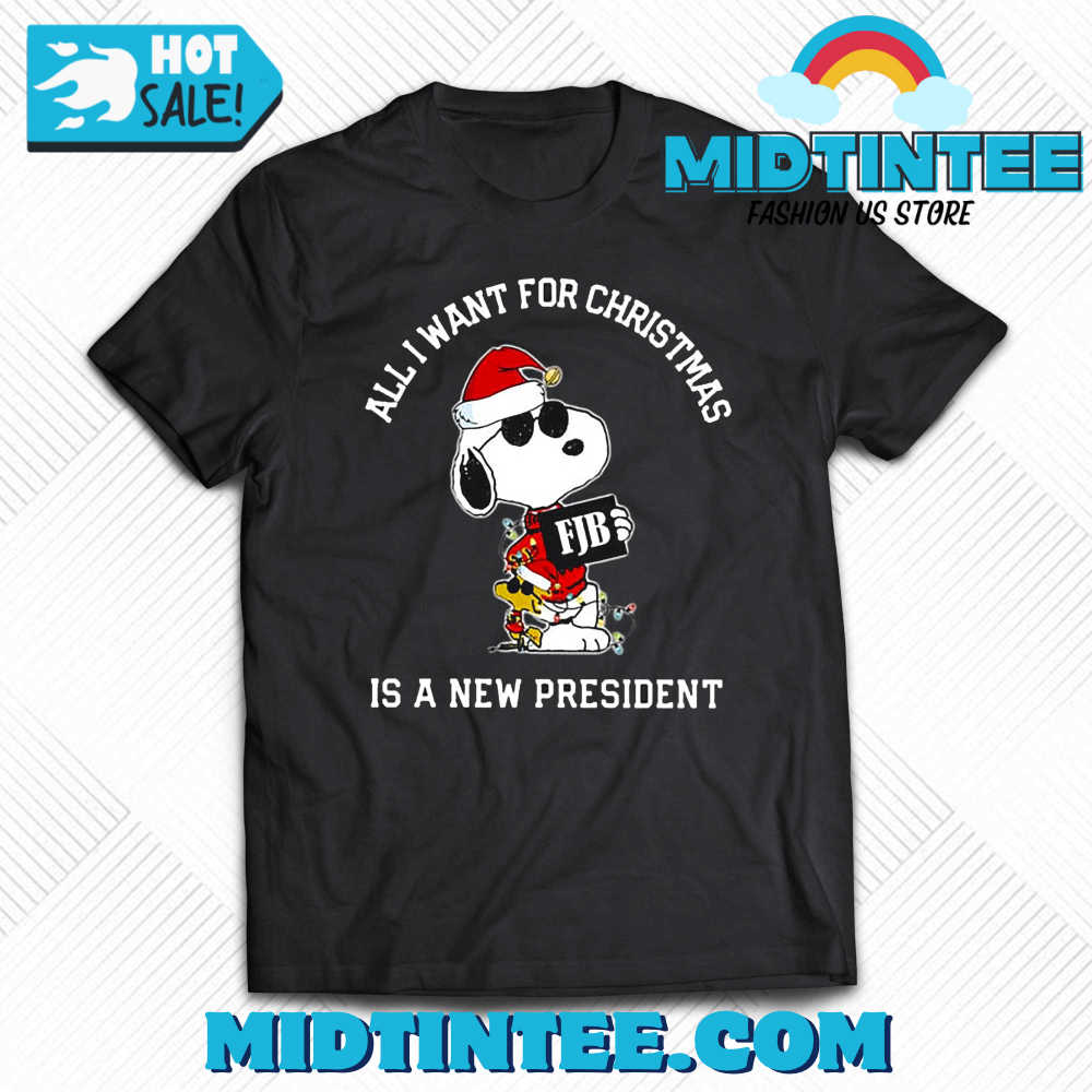 Snoopy All I Want For Christmas Is A New President Shirt 30Uf094278 – Utopia Fashion