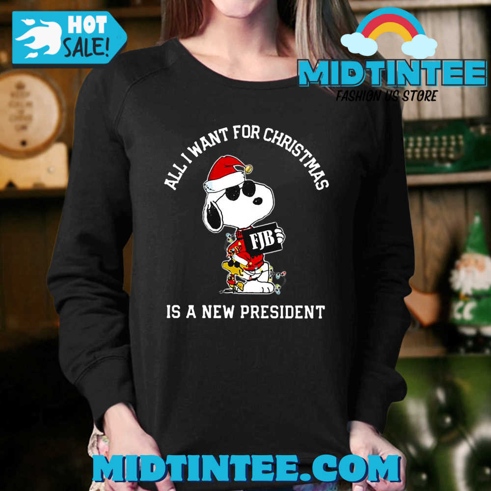 Snoopy All I Want For Christmas Is A New President Shirt 30Uf094278 – Utopia Fashion