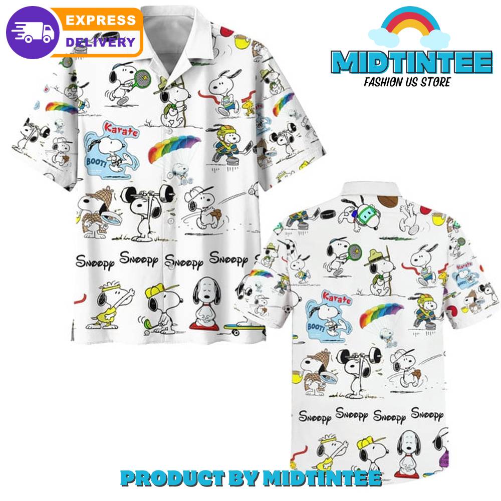 Snoppy Karate Boot Funny Hawaiian Shirt 30Uf093285 – Utopia Fashion