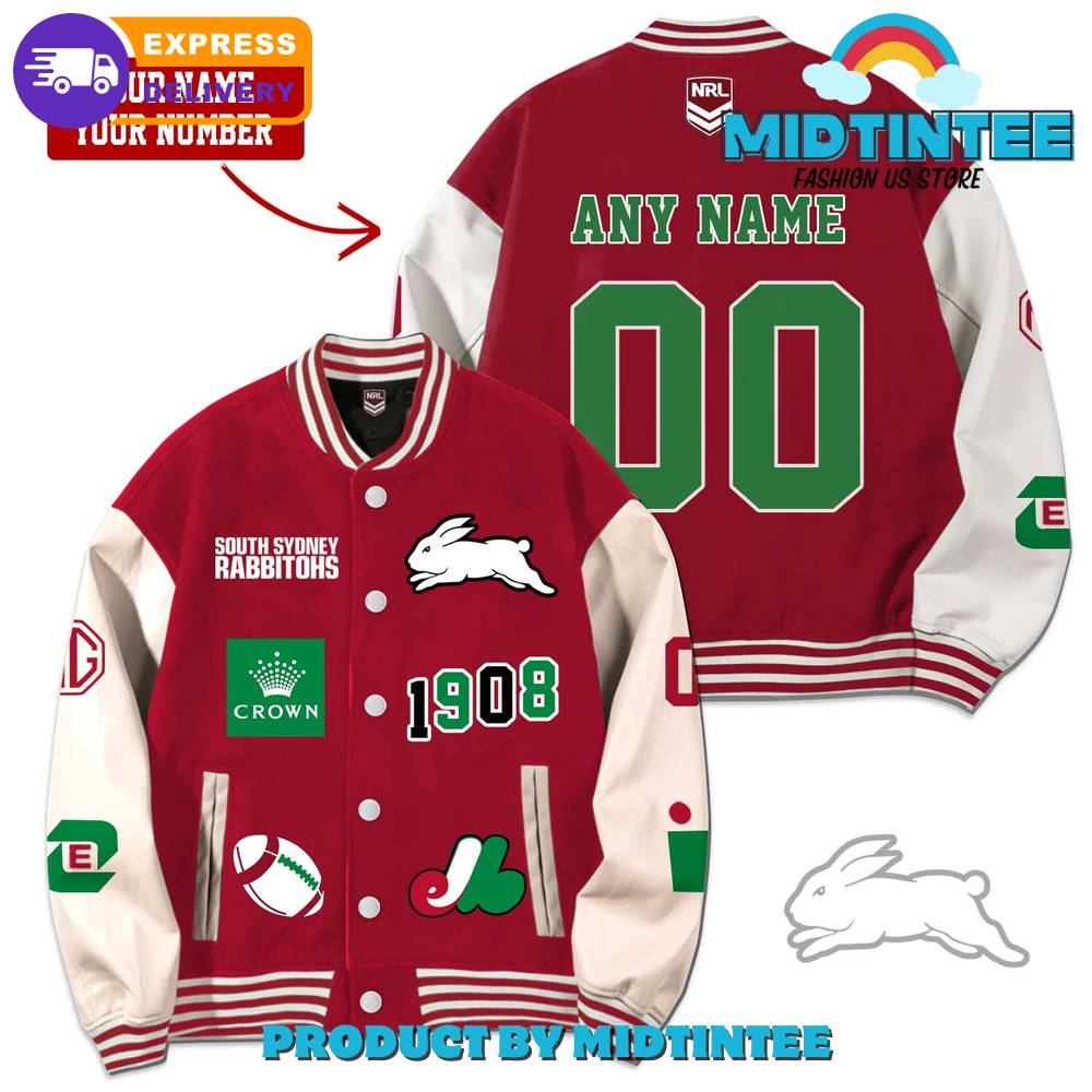 South Sydney Rabbitohs Nrl Rugby Customized Baseball Jacket 30Uf092508 – Utopia Fashion