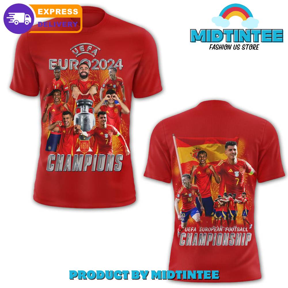 Spain Uefa European Football Championship Shirt 30Uf095399 – Utopia Fashion