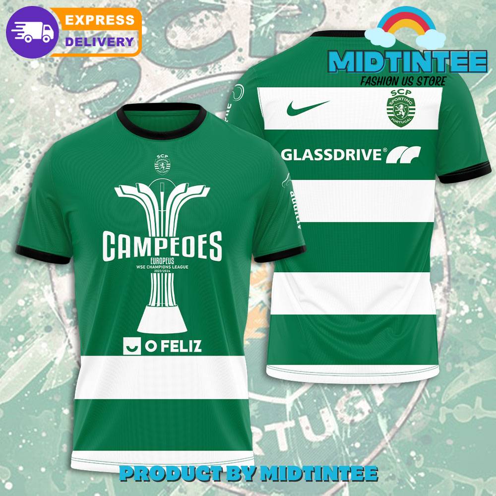 Sporting Cp Champions Liga Portugal Shirt 30Uf095402 – Utopia Fashion