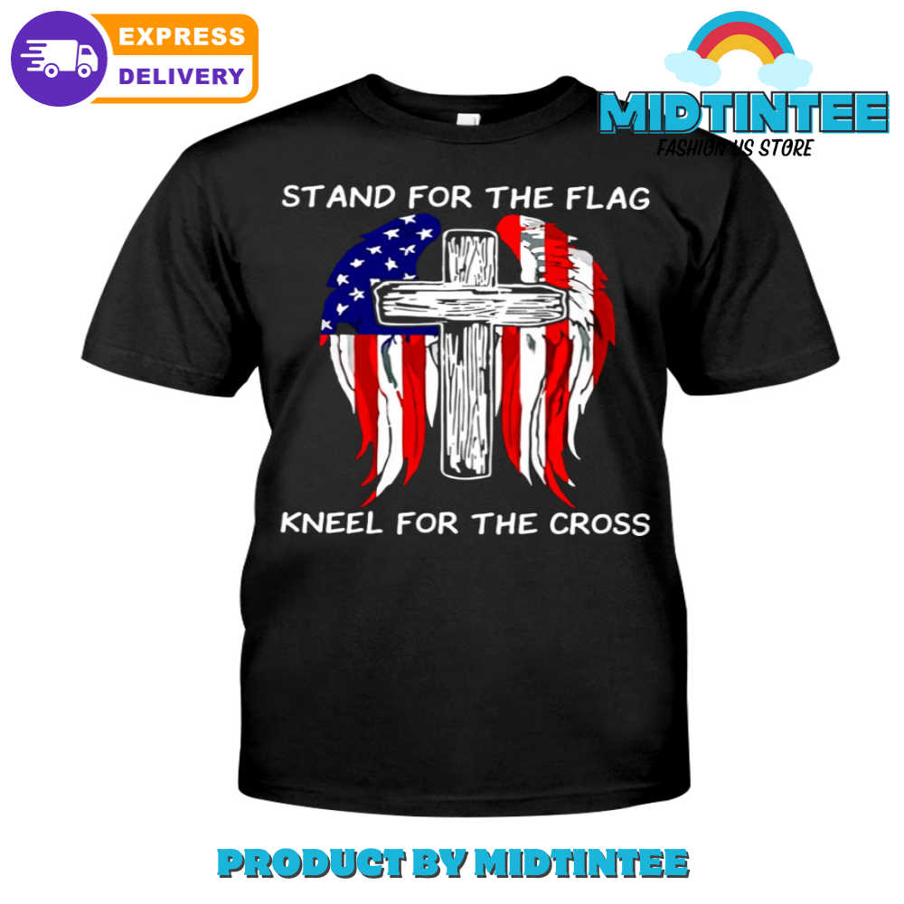 Stand For The Flag Kneel For The Cross Veteran Day T-Shirt 30Uf094288 – Utopia Fashion