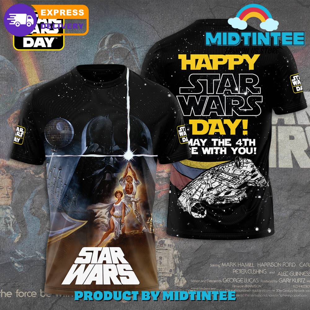 Star Wars Happy Day Shirt 30Uf095410 – Utopia Fashion