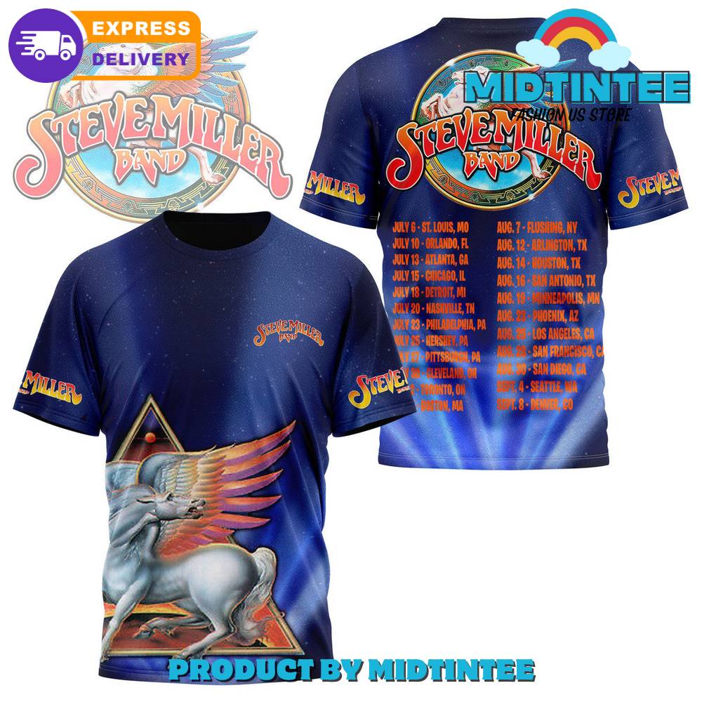 Steve Miller Band American Rock Tour Shirt 30Uf095412 – Utopia Fashion