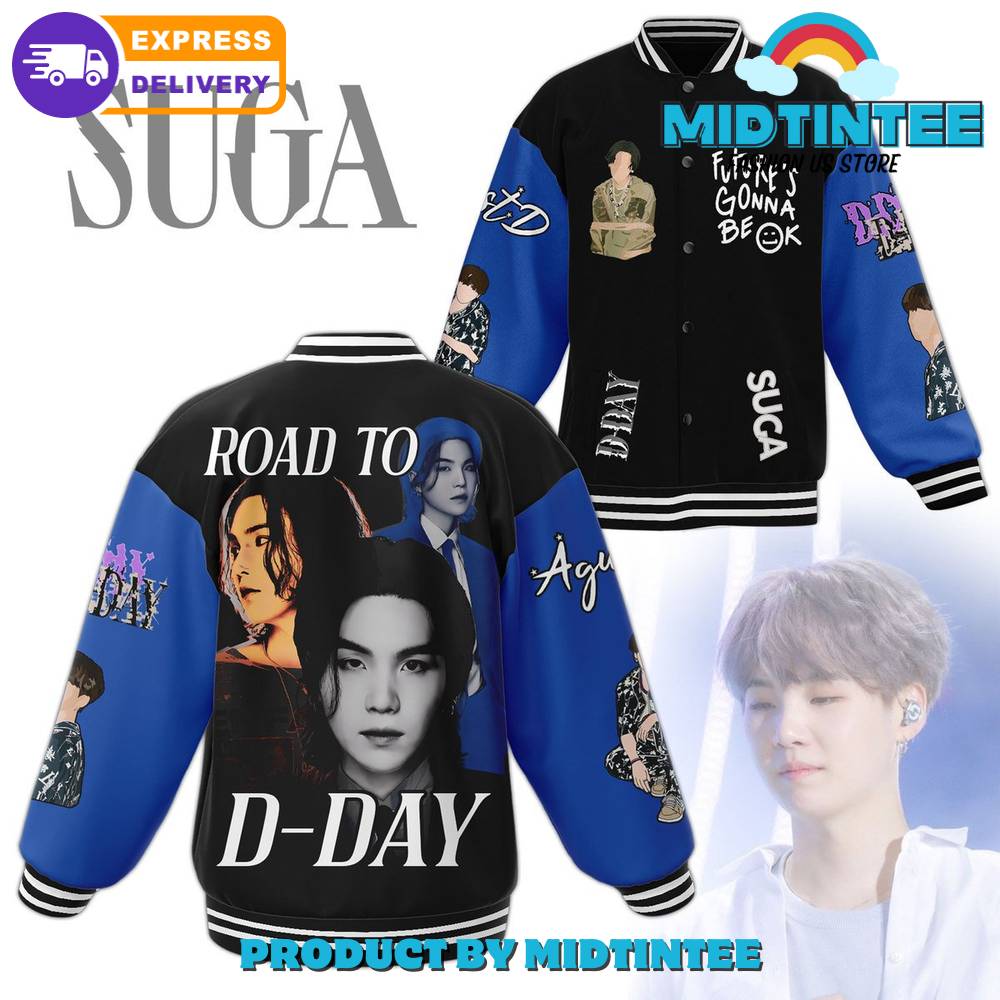 Suga Bts Road To D-Day Baseball Jacket 30Uf092513 – Utopia Fashion