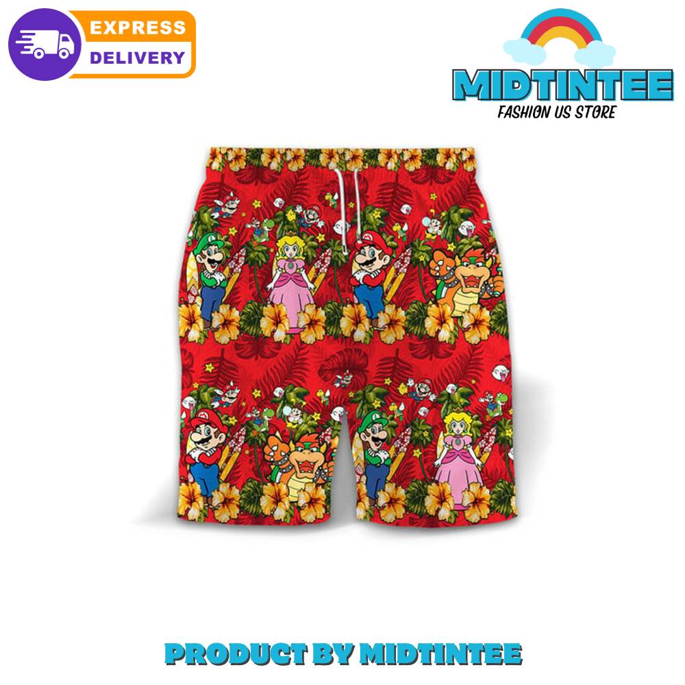 Super Mario Combo Hawaiian Shirt And Short 30Uf093310 – Utopia Fashion