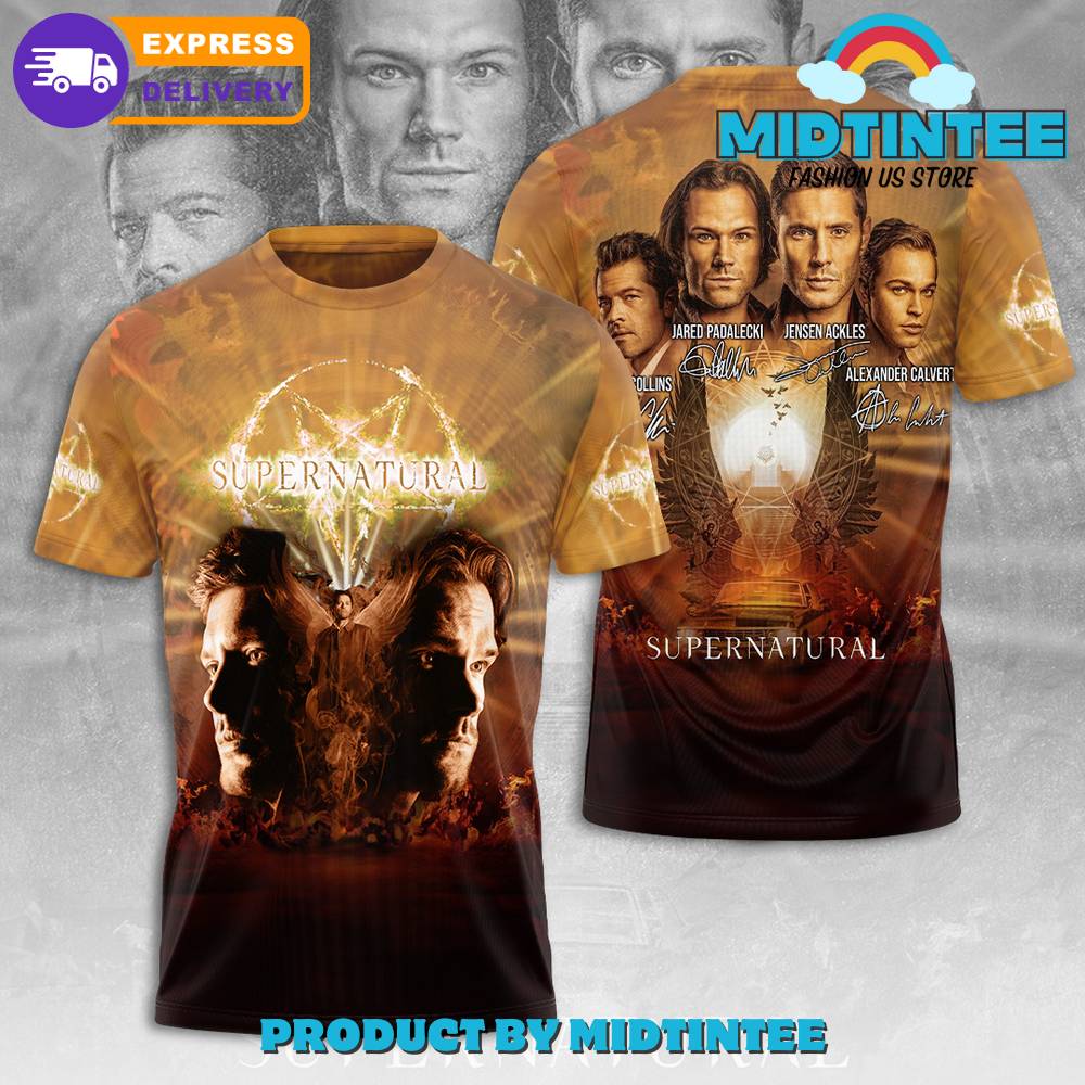 Supernatural Television Series Special Shirt 30Uf095425 – Utopia Fashion