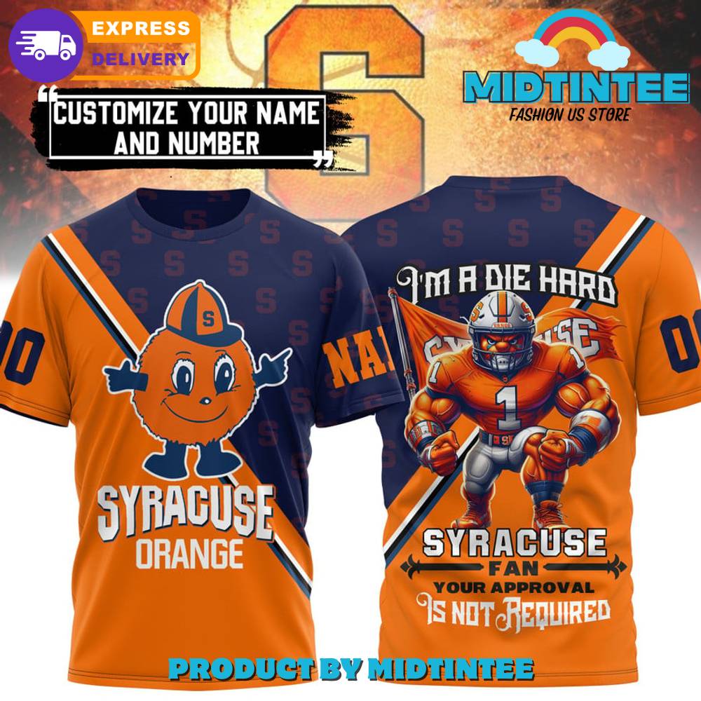 Syracuse Orange Football Custom Name Shirt 30Uf095430 – Utopia Fashion