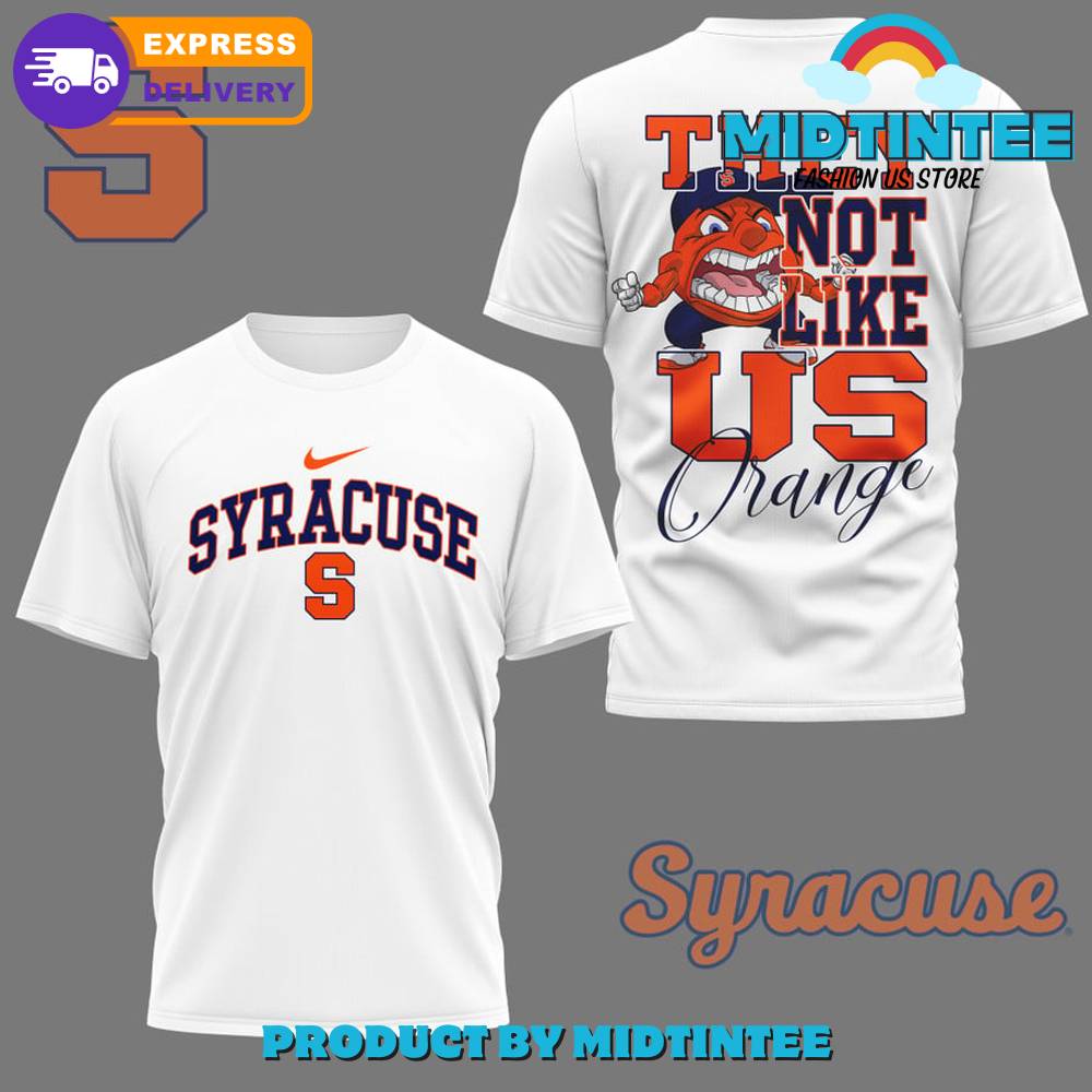 Syracuse Orange Football They Not Like Us White Shirt 30Uf095433 – Utopia Fashion