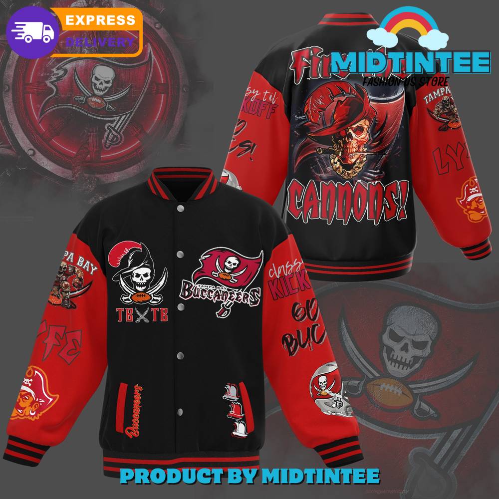 Tampa Bay Buccaneers Fire The Cannons Baseball Jacket 30Uf092518 – Utopia Fashion