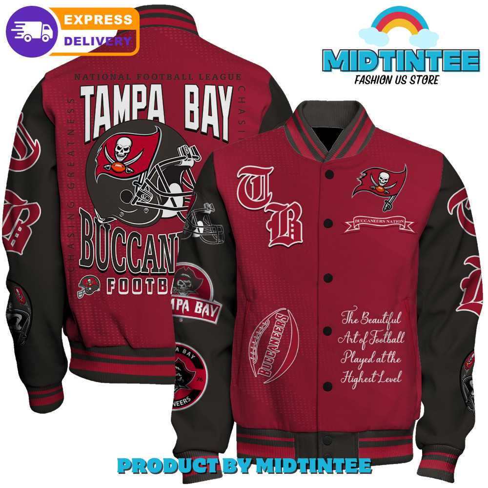 Tampa Bay Buccaneers Nfl National Football Conference Varsity Jacket 30Uf092520 – Utopia Fashion