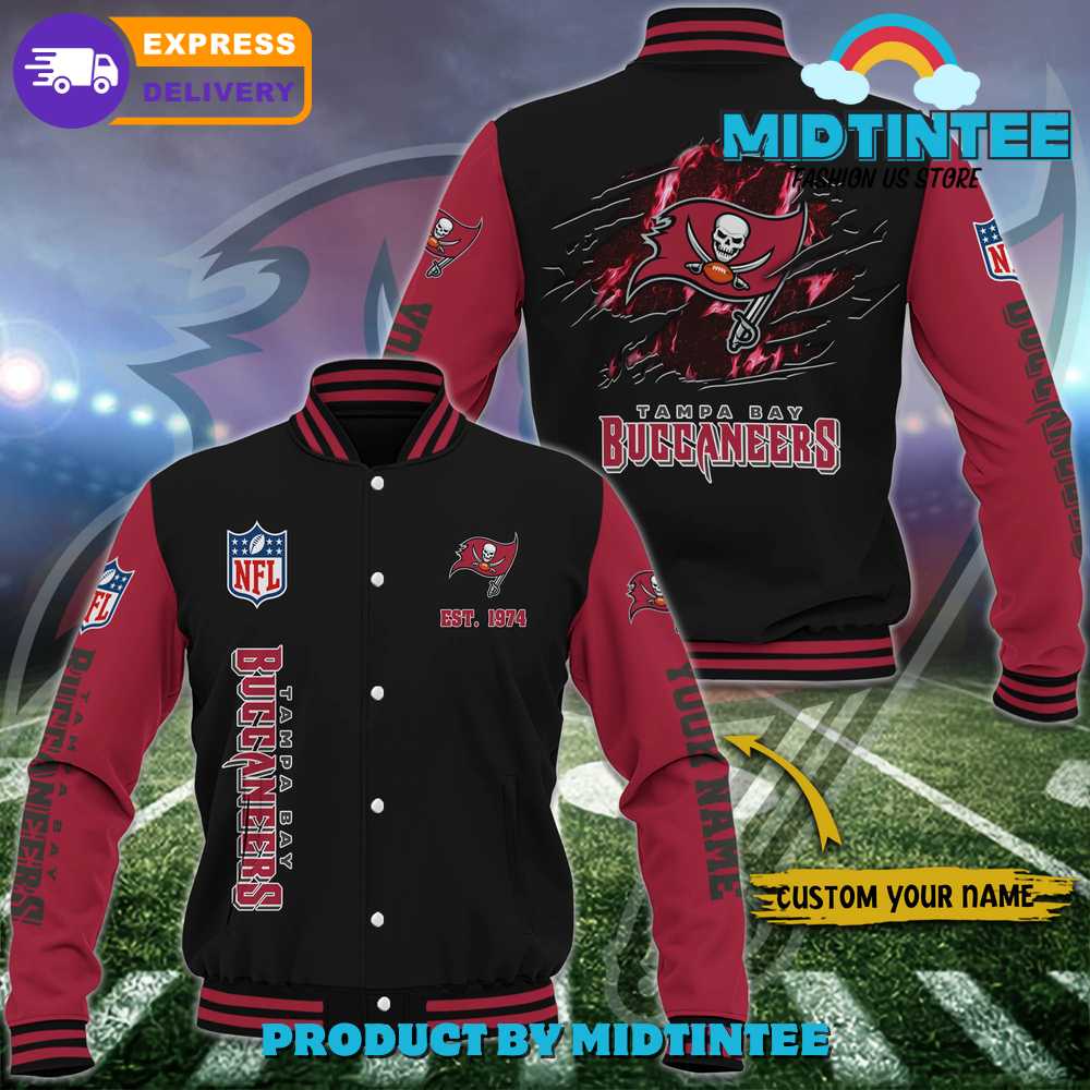 Tampa Bay Buccaneers Nfl Custom Name Baseball Jacket 30Uf092521 – Utopia Fashion