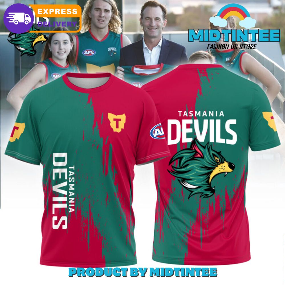 Tasmania Devils Fc Personalized T-Shirt 30Uf095441 – Utopia Fashion