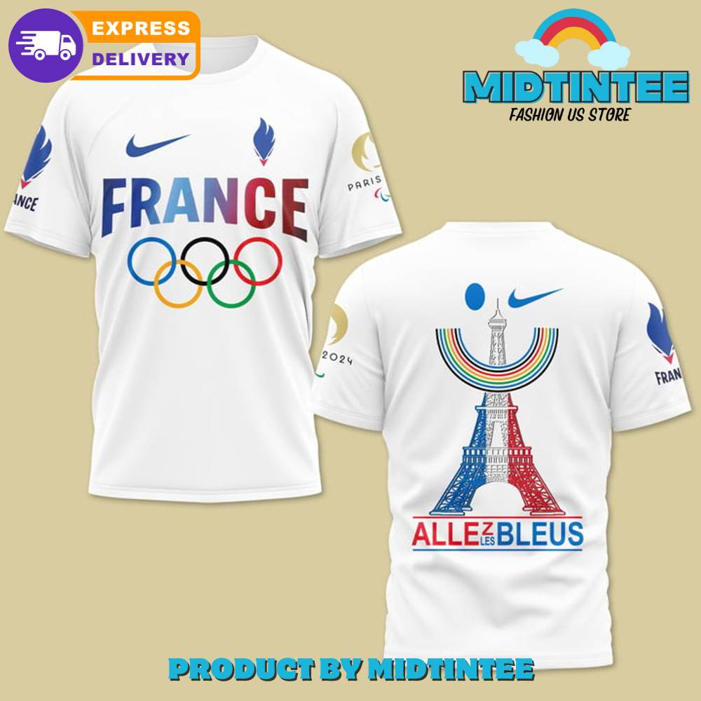 Team France Olympic Paris White Nike Shirt 30Uf095455 – Utopia Fashion