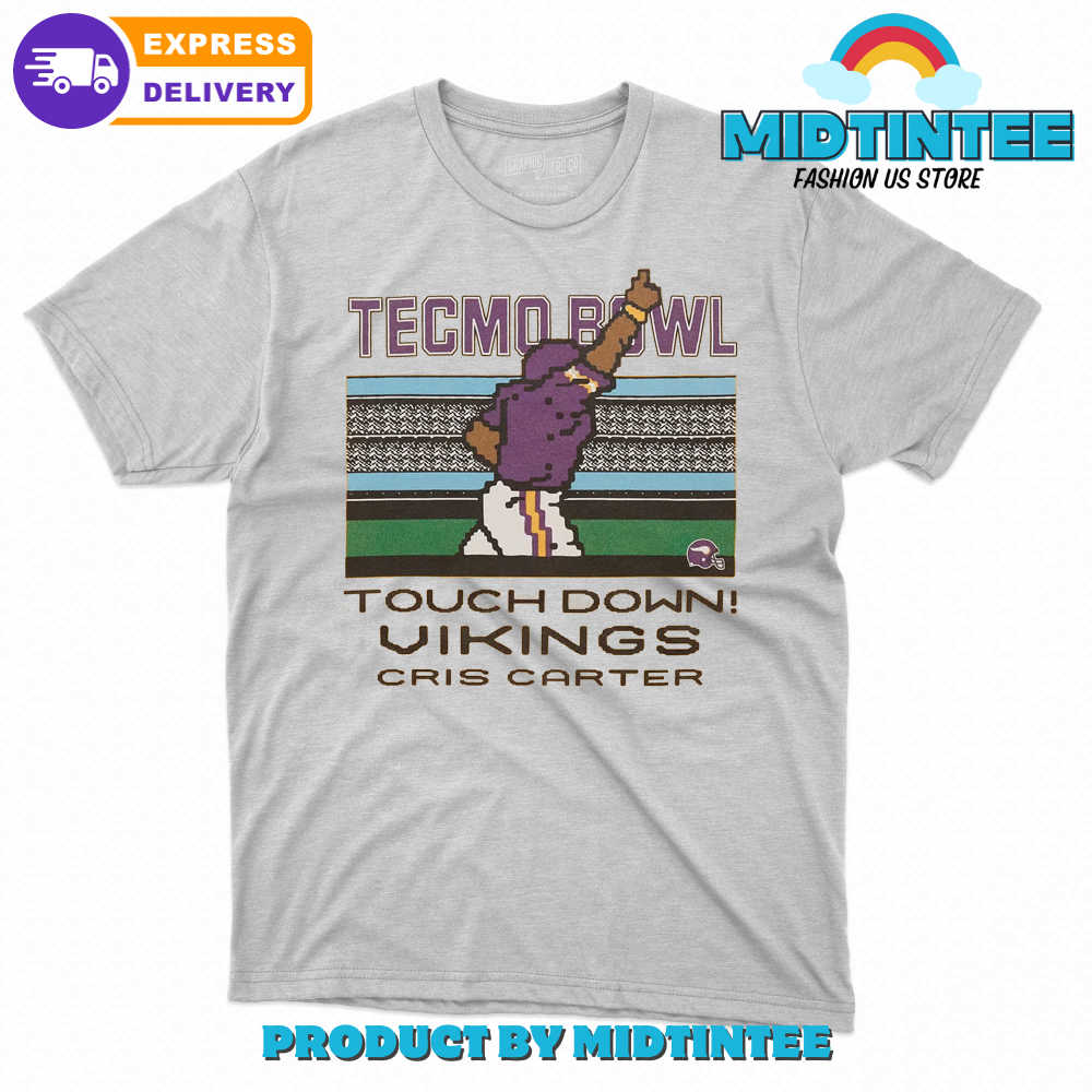 Tecmo Bowl Vikings Cris Carter T-Shirt 30Uf094317 – Utopia Fashion