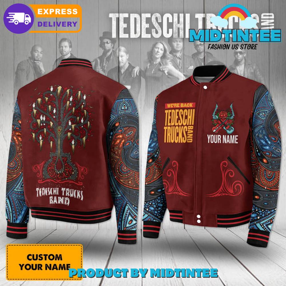 Tedeschi Trucks Band We Are Back Customized Baseball Jacket 30Uf092527 – Utopia Fashion