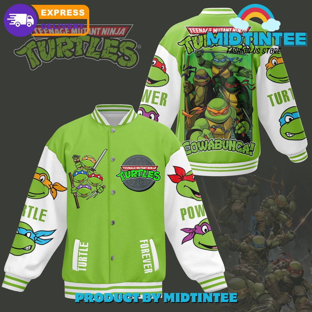 Teenage Mutant Ninja Turtles Cowabunga Baseball Jacket 30Uf092528 – Utopia Fashion