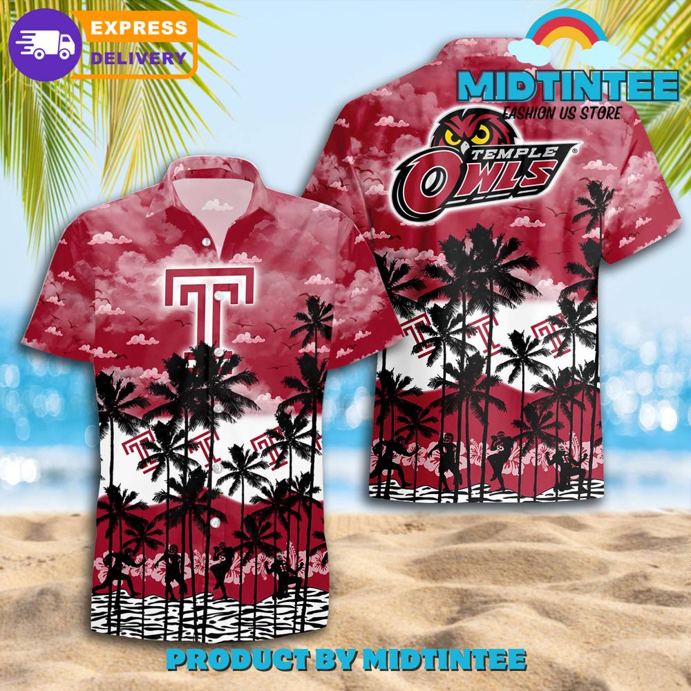 Temple Owls Hawaiian Shirt Trending Summer 30Uf093326 – Utopia Fashion