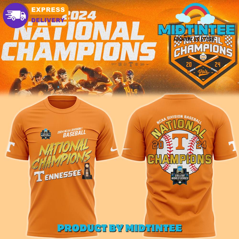 Tennessee Baseball Champion Ncaa Division Orange Shirt 30Uf095459 – Utopia Fashion