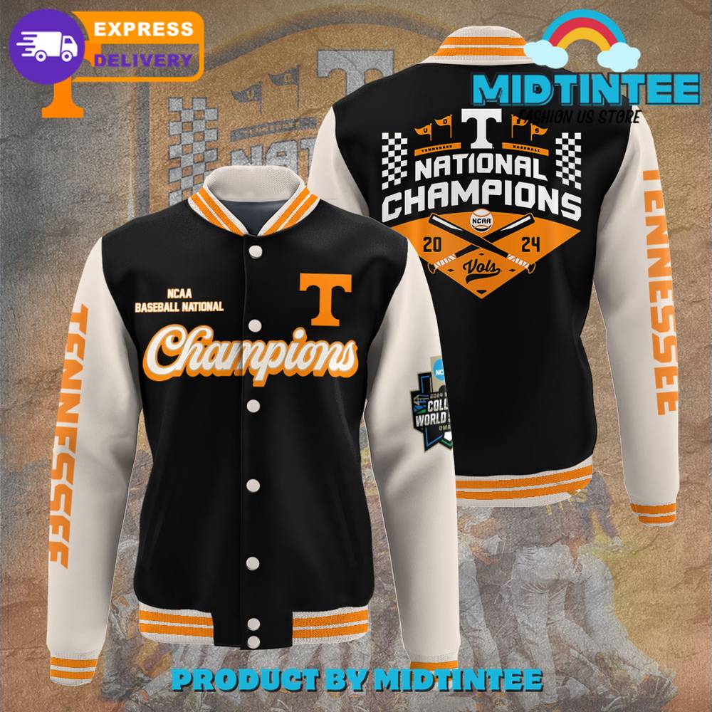 Tennessee Volunteers Ncaa Baseball Champions Baseball Jacket 30Uf092532 – Utopia Fashion