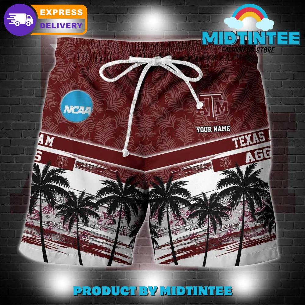 Texas A&M Aggies Ncaa Pattern Personalized Hawaiian Set 30Uf093335 – Utopia Fashion