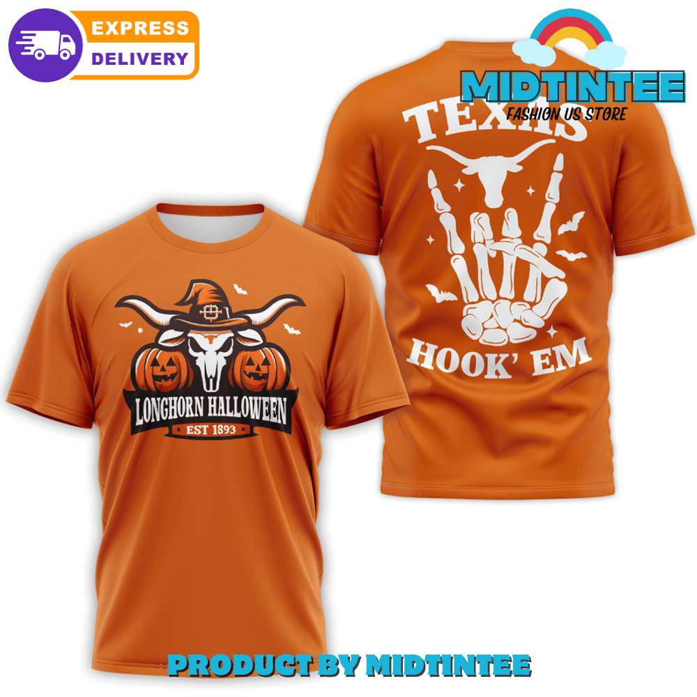 Texas Longhorns Football Happy Halloween Shirt 30Uf095470 – Utopia Fashion