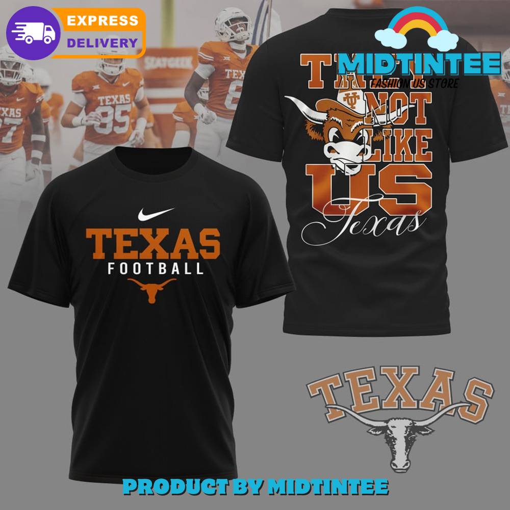 Texas Longhorns They Not Like Us Black Shirt 30Uf095472 – Utopia Fashion