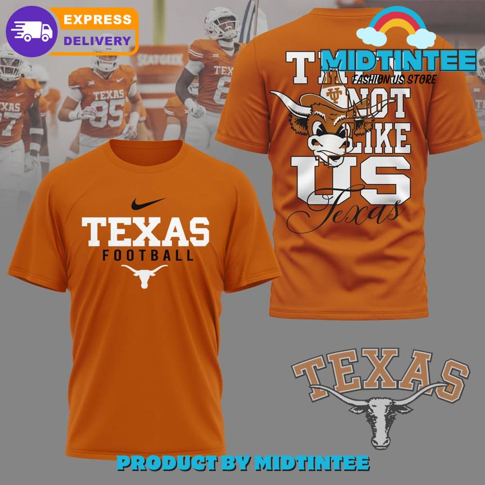 Texas Longhorns They Not Like Us Orange Shirt 30Uf095473 – Utopia Fashion