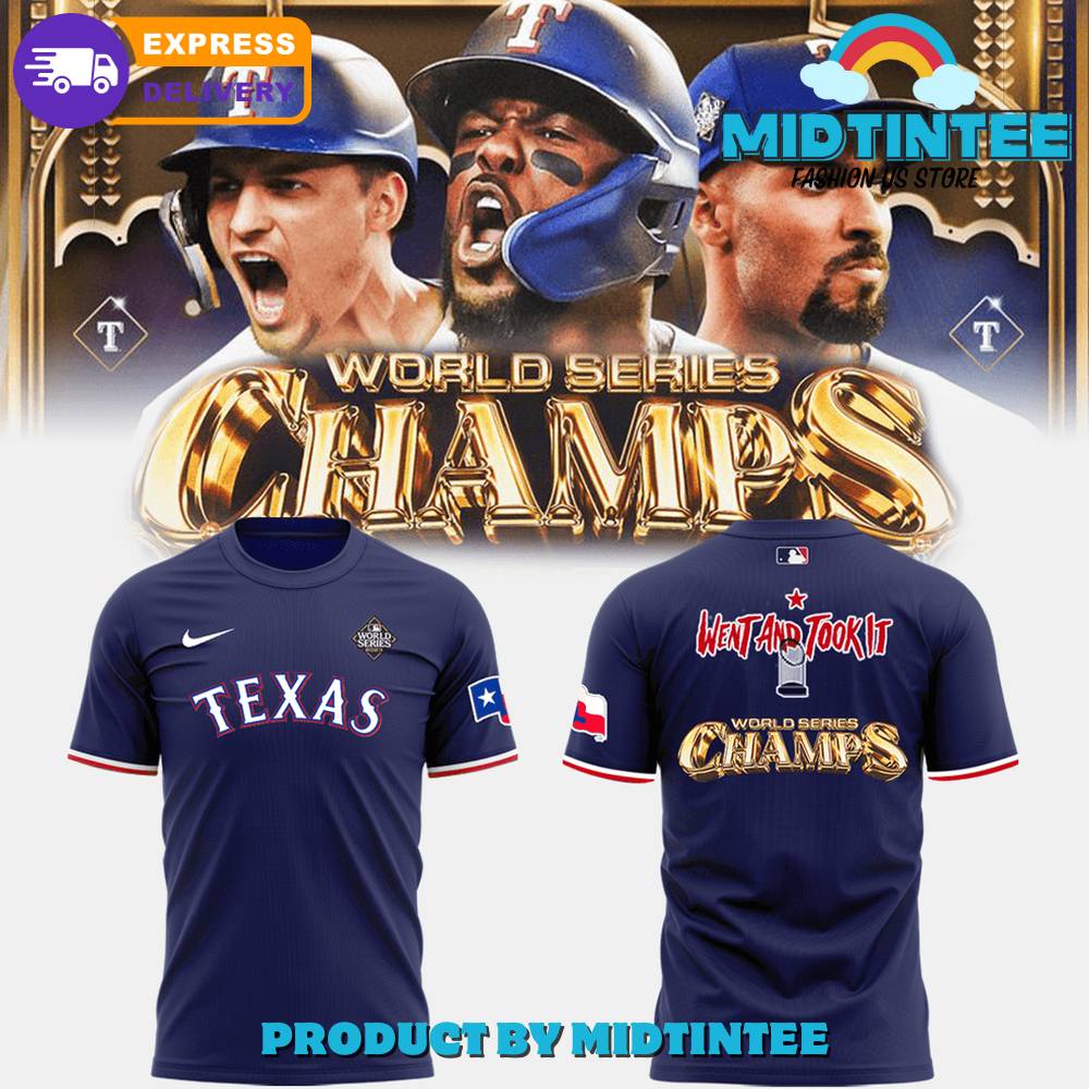 Texas Rangers Mlb Went And Took It Champions Shirt 30Uf095475 – Utopia Fashion