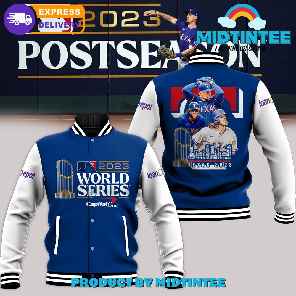 Texas Rangers World Series Champions Blue Baseball Jacket 30Uf092533 – Utopia Fashion