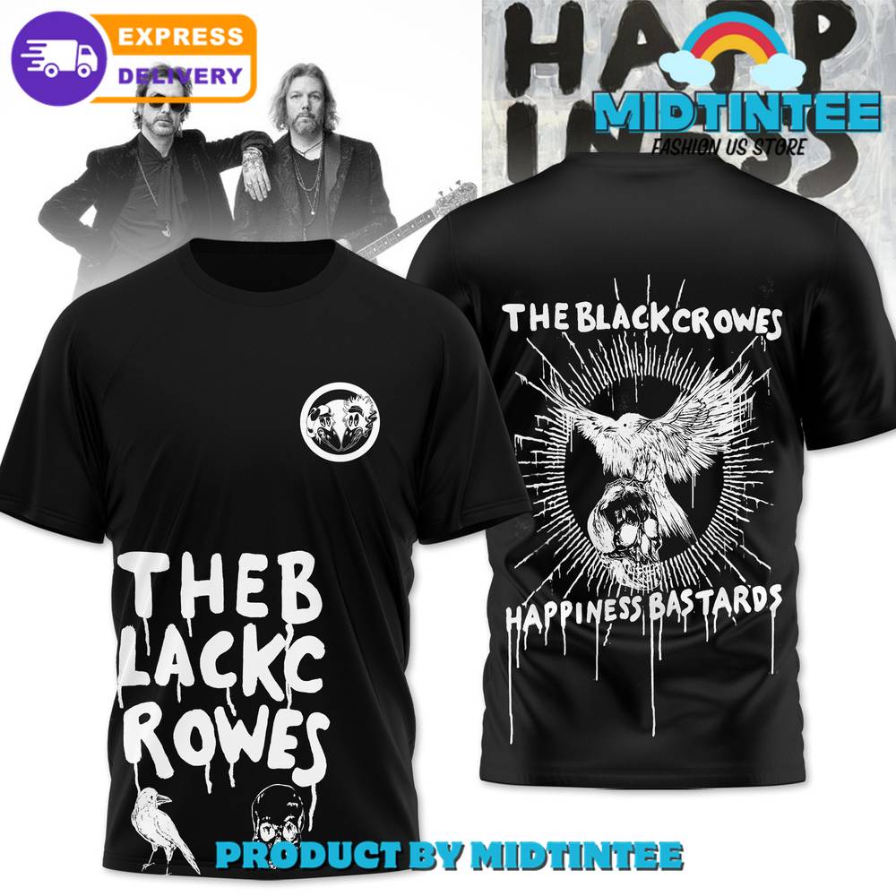 The Black Crowes Happiness Bastards Shirt 30Uf095477 – Utopia Fashion