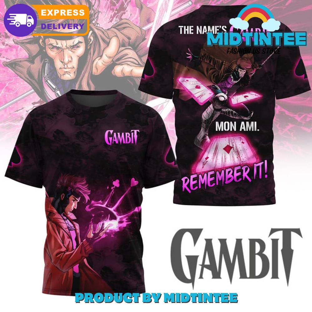 The Name’S Gambit Remember It Shirt 30Uf095485 – Utopia Fashion