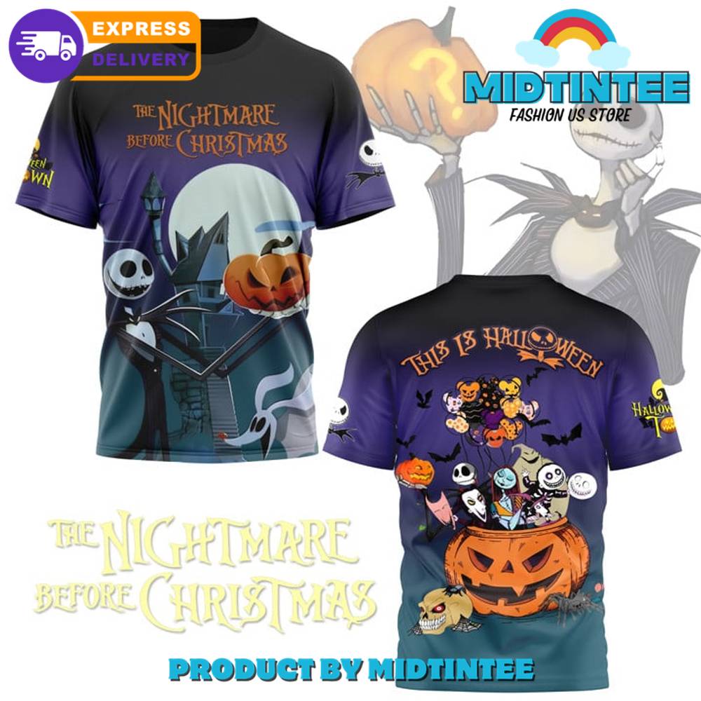 The Nightmare Before Christmas Haloween Shirt 30Uf095487 – Utopia Fashion