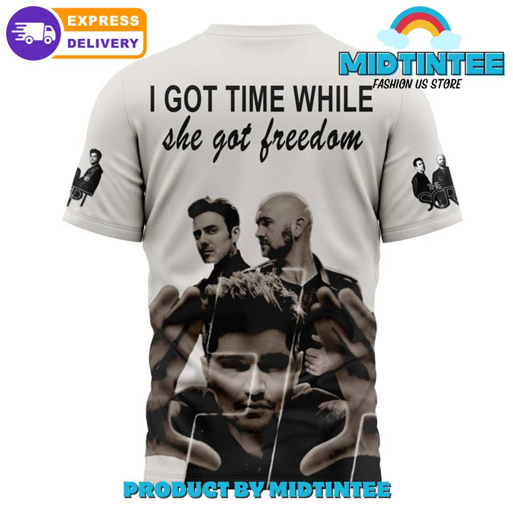 The Script I Got Time White She Got Freedom Shirt 30Uf095488 – Utopia Fashion