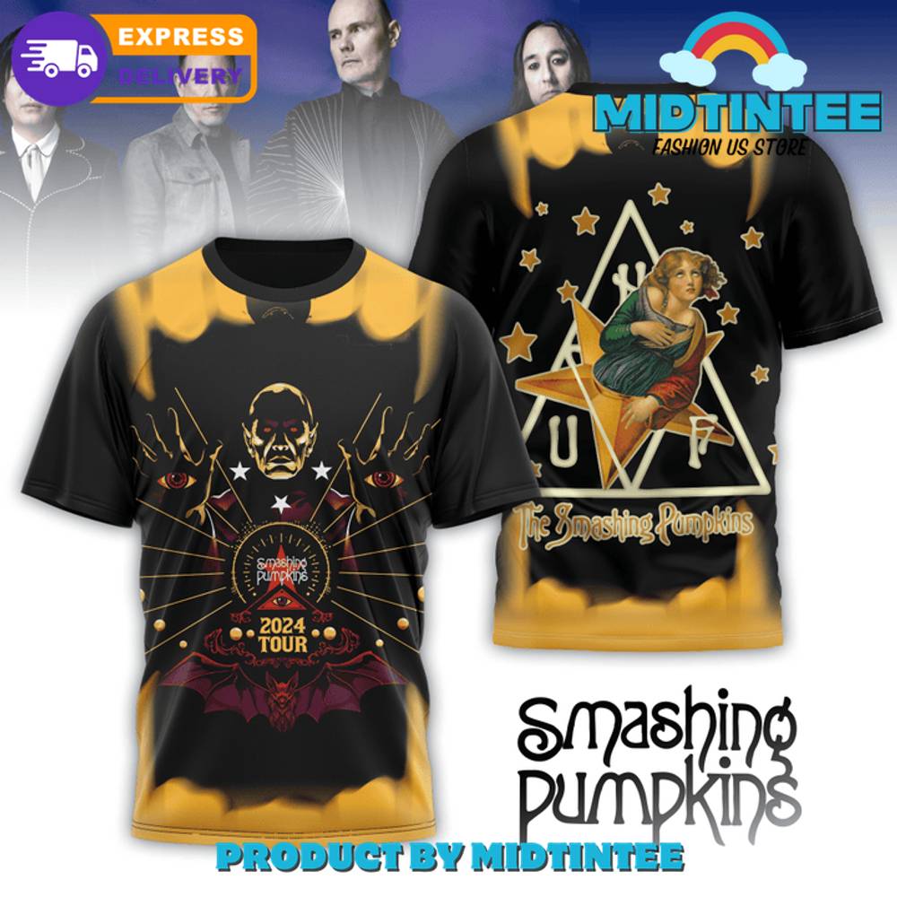 The Smashing Pumkins Tour Shirt 30Uf095489 – Utopia Fashion