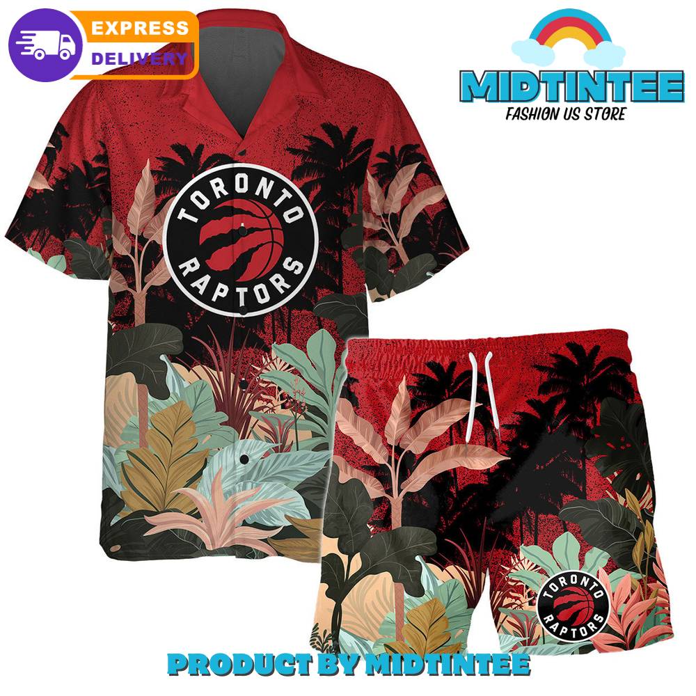 Toronto Raptors Team Pattern Tropical Combo Hawaiian Set 30Uf093361 – Utopia Fashion