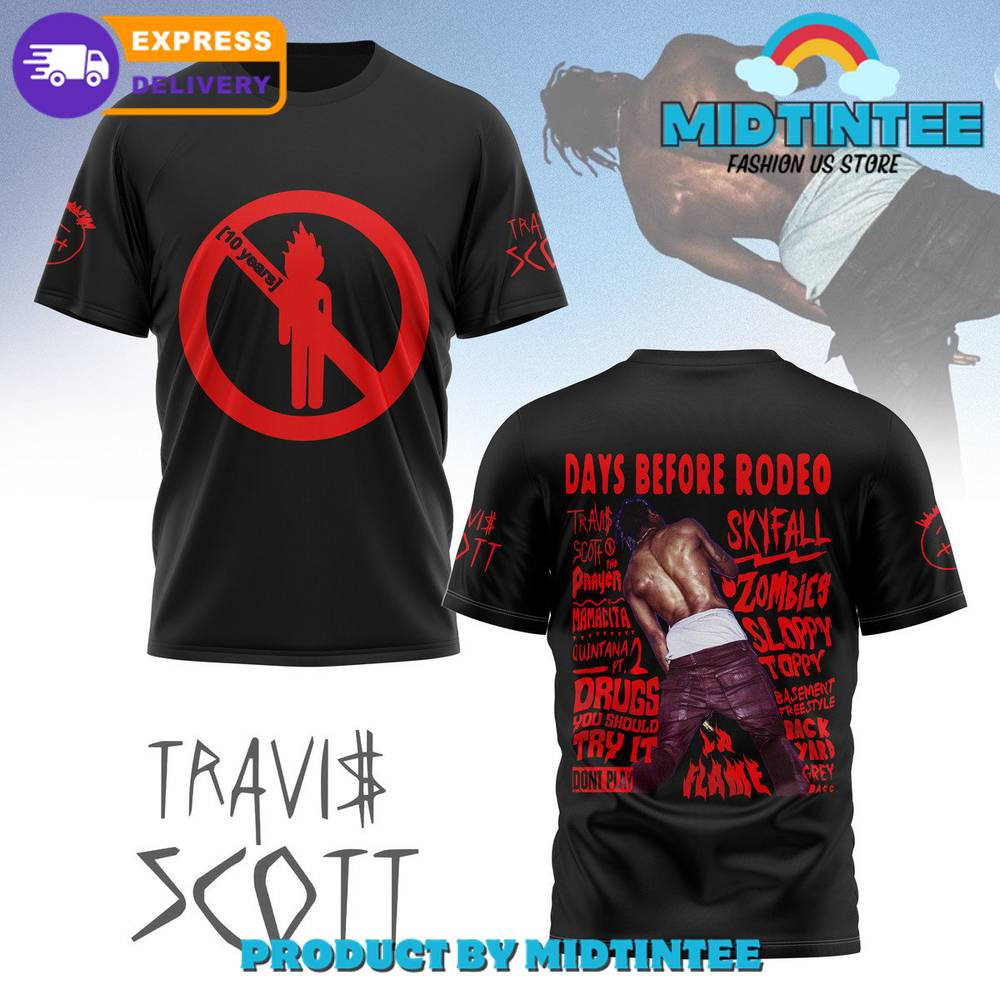 Travis Scott Days Before Rodeo Shirt 30Uf095503 – Utopia Fashion