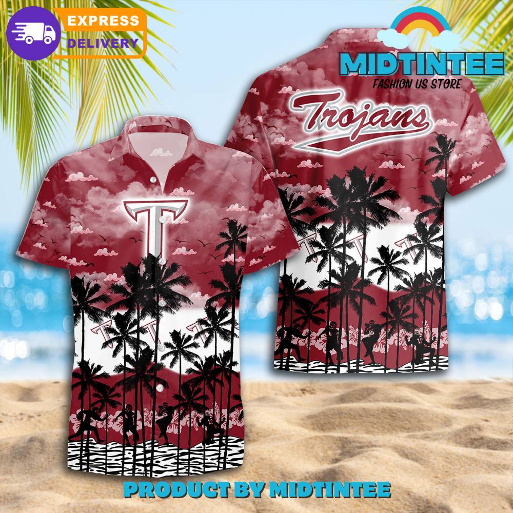 Troy Trojans Hawaiian Shirt Trending Summer 30Uf093363 – Utopia Fashion