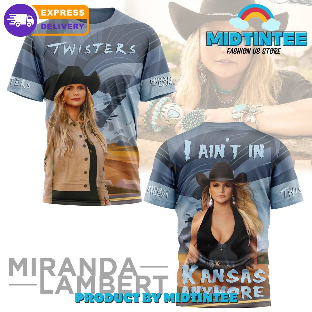 Twisters The Album Miranda Lambert Kansas Anymore Shirt 30Uf095509 – Utopia Fashion