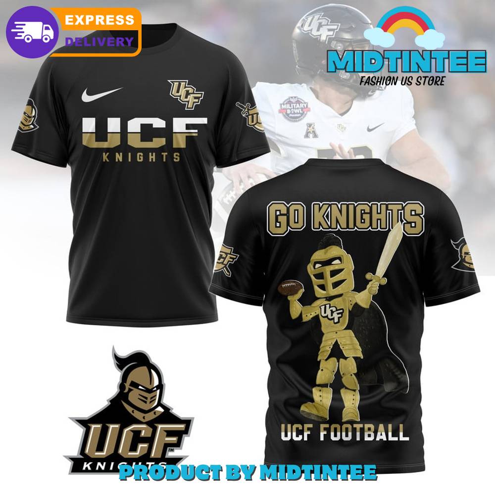 Ucf Knights Ncaa Football Black Shirt 30Uf095511 – Utopia Fashion