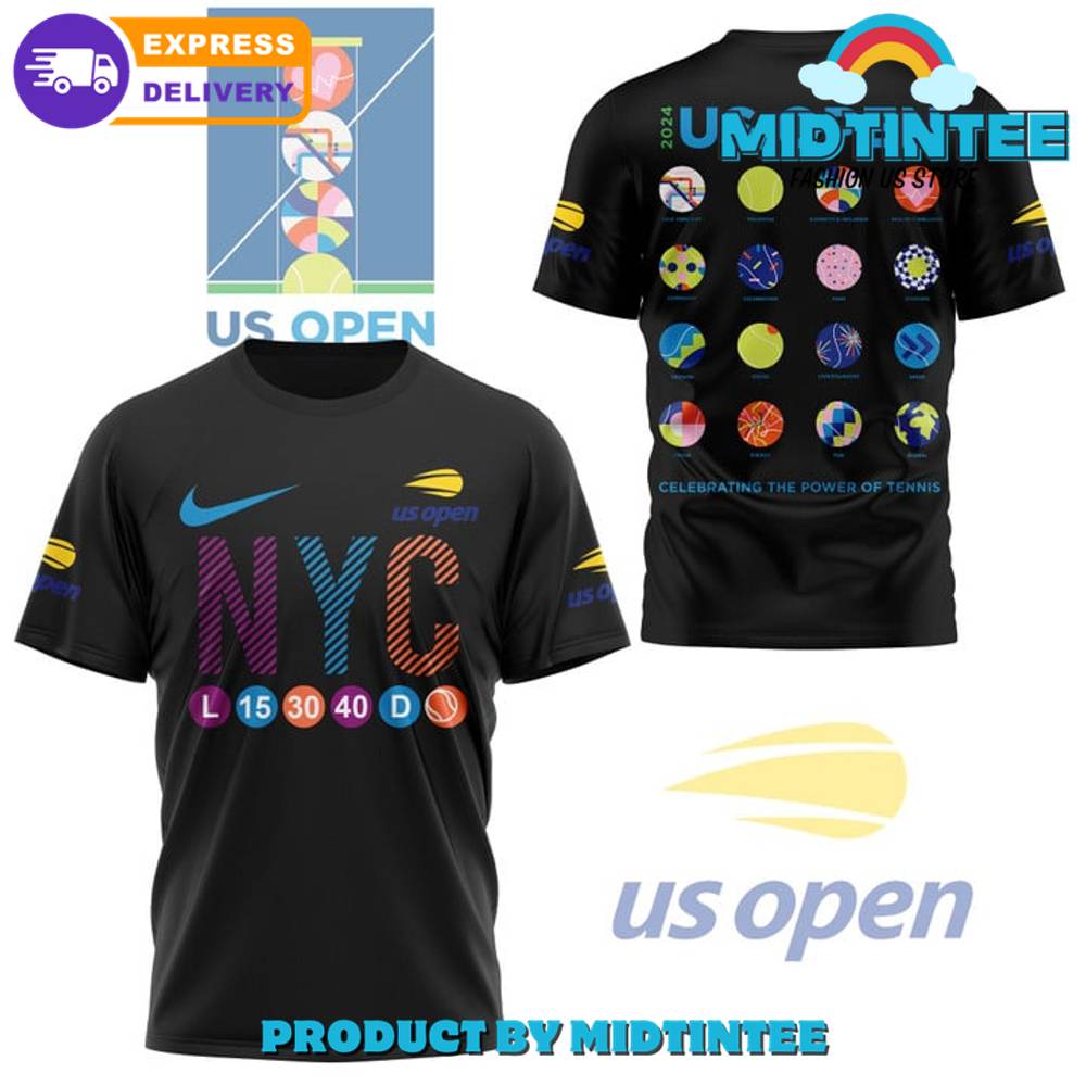 Us Open Tennis Championships Black Shirt 30Uf095518 – Utopia Fashion