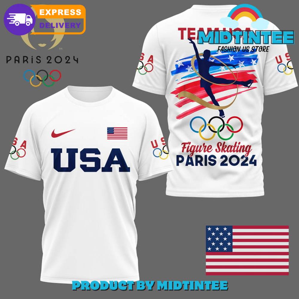 Usa Figure Skating Olympic Paris Nike Shirt 30Uf095522 – Utopia Fashion