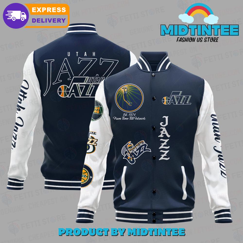 Utah Jazz National Basketball Varsity Jacket 30Uf092567 – Utopia Fashion