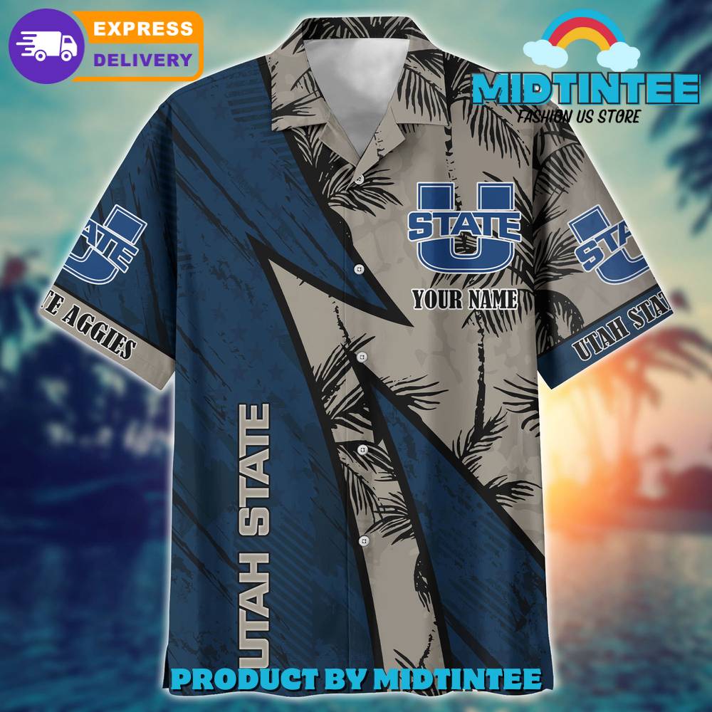 Utah State Aggies Personalized Hawaiian Shirt Trending Summer 30Uf093382 – Utopia Fashion